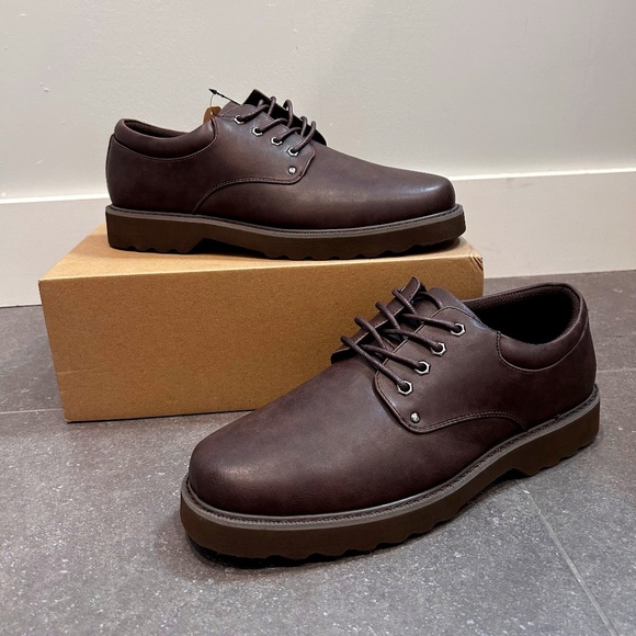 Jousen Other - New Jousen Milan Men’s Size 10 Brown Leather Dress Shoes Work Event Fashion
